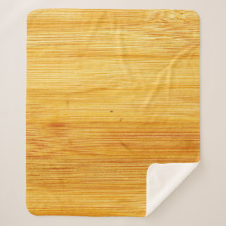 Wood bamboo background texture sherpa blanket