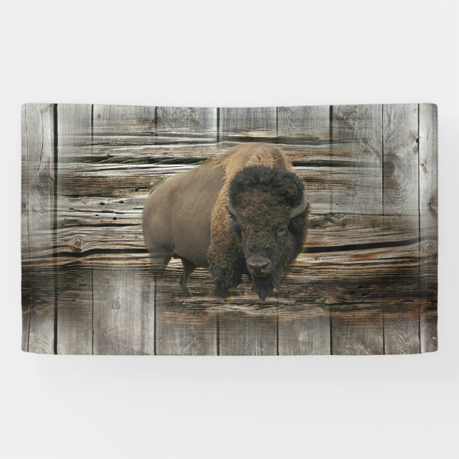 Wood Bison Banner (Horizontal)