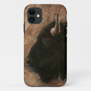 Wood Bison Buffalo iPhone 11 Case