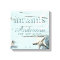wood BLue Seashells Beach Wedding mr and mrs