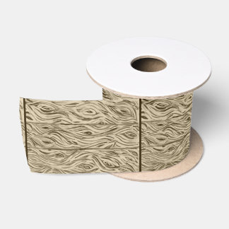 wood board French Oak inspired planks ribbon Satin Ribbon