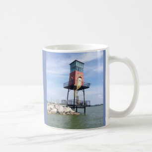 Wood Boat Sign Photo Mug