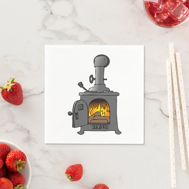 Wood Burner Stove Napkin (Creator Uploaded)