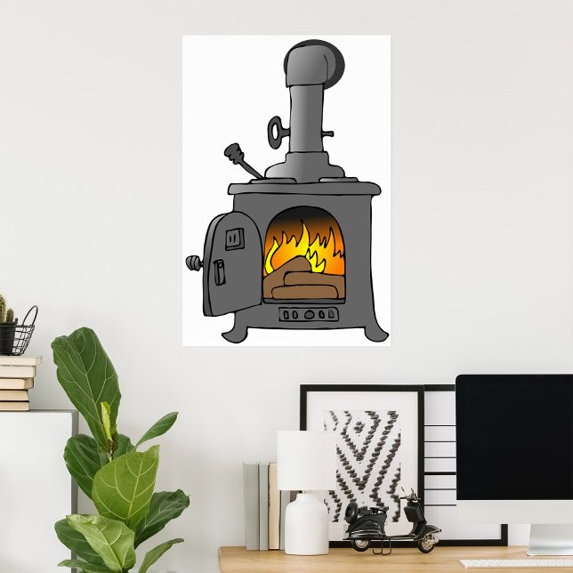 Wood Burner Stove Poster (Creator Uploaded)