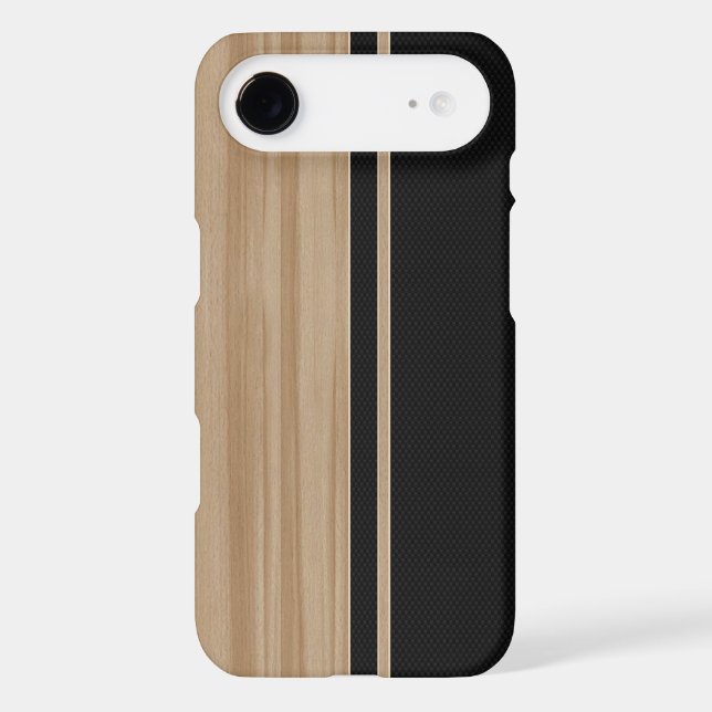 Wood & Carbon Fibre iPhone 6 case (Back)