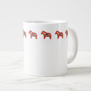 Wood Carver's Horse Bone China Cup