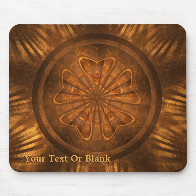 Wood Carving Mouse Pad (Front)