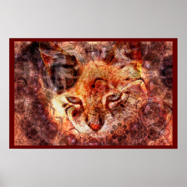Wood Cat Poster (Front)