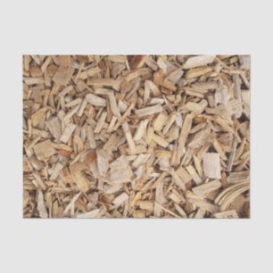Wood Chips Tissue Paper