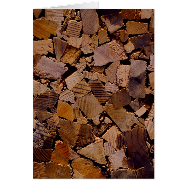 Wood chips, wood grain, wood pattern (Front)