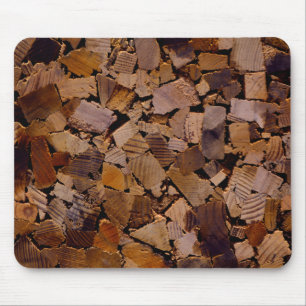 Wood chips, wood grain, wood pattern mouse pad