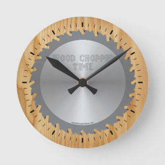 Wood Choppin' Time Clock