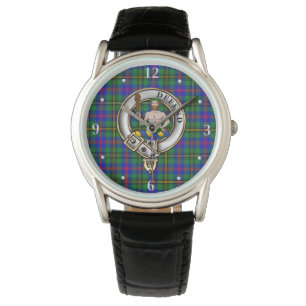 Wood Clan Badge & Tartan Watch