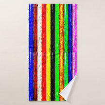 Wood Colourful Stripes