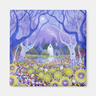 Wood Cottage 2013 Magnet