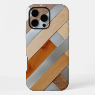 Wood Craft Protector iPhone 16 Pro Max Case