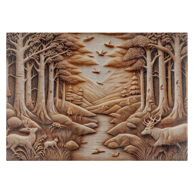 Wood Cutting Board (Front)