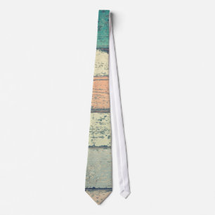 Wood Design Modern Art Abstract Artwork Tie