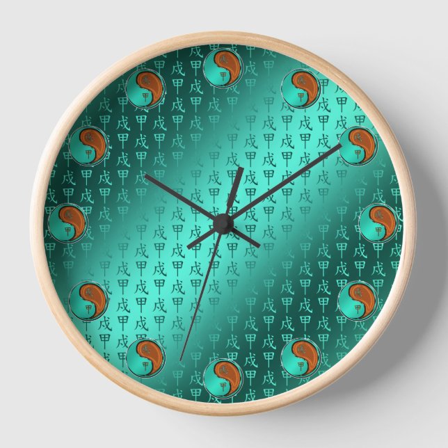 Wood Dog Clock (Front)
