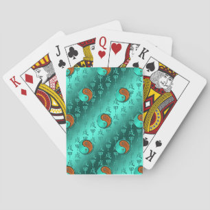 Wood Dog Playing Cards