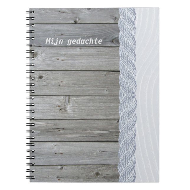 Wood dream notebook (Front)