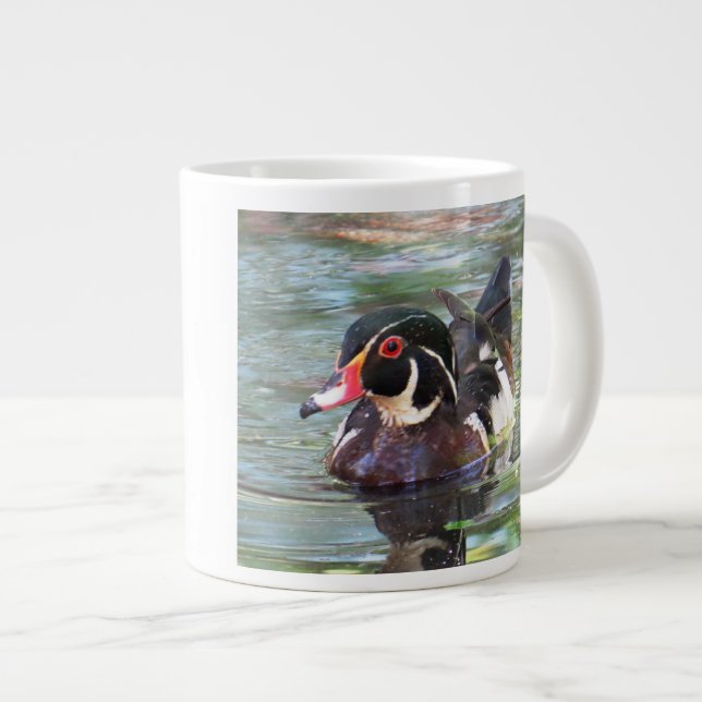 Wood Duck 20 oz Coffee Mug (Front Right)