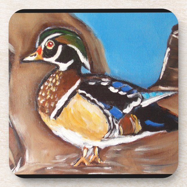 WOOD DUCK COASTER (Front)