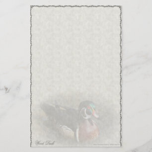Wood Duck Custom Stationery