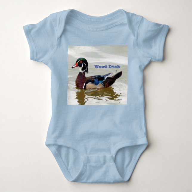 Wood Duck for Baby Bodysuit (Front)