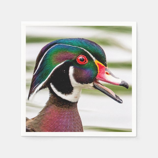 Wood Duck Napkin (Front)