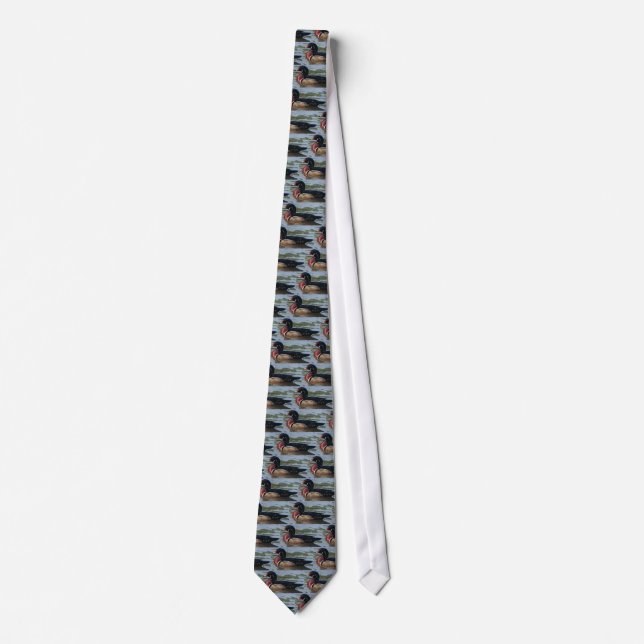Wood Duck Necktie (Front)