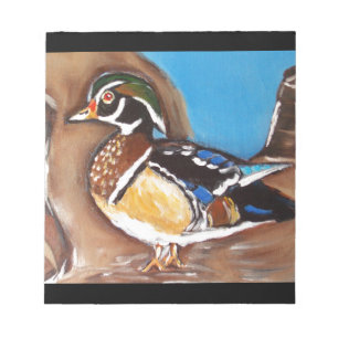 WOOD DUCK NOTEPAD