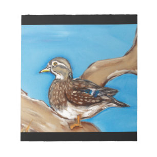 WOOD DUCK NOTEPAD