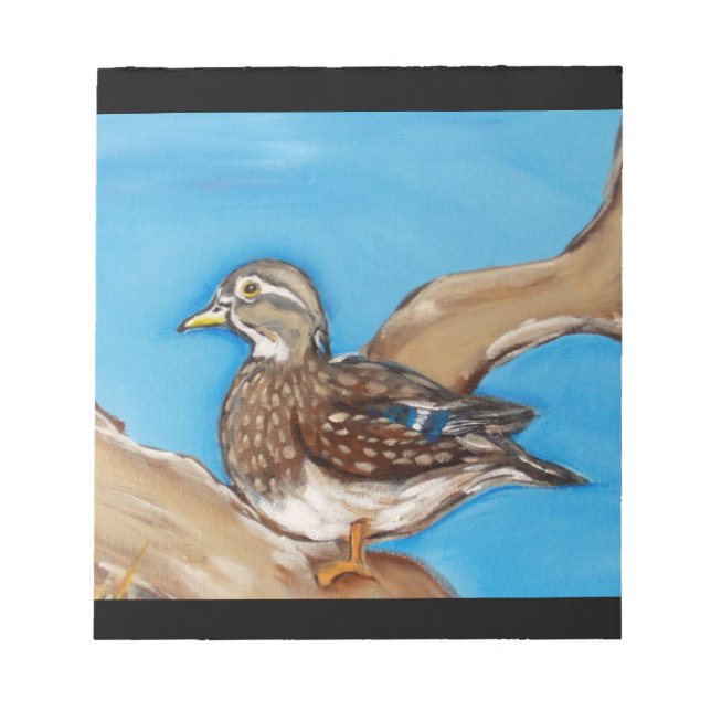 WOOD DUCK NOTEPAD (Front)