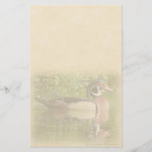 Wood Duck Personal Stationery