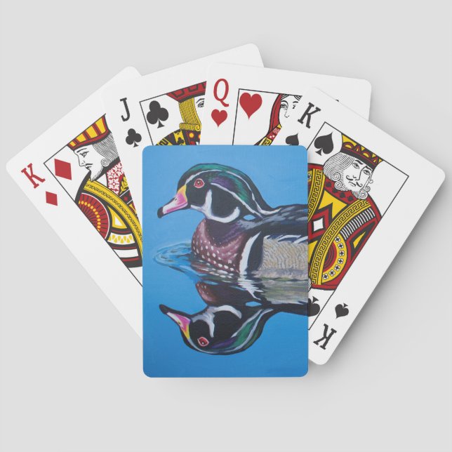 Wood Duck Playing Cards (Back)