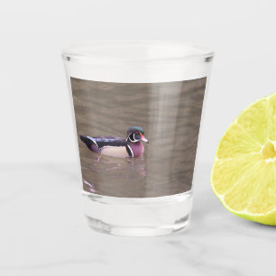Wood Duck Shot Glass