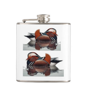Wood Duck Thunder_Cove Hip Flask