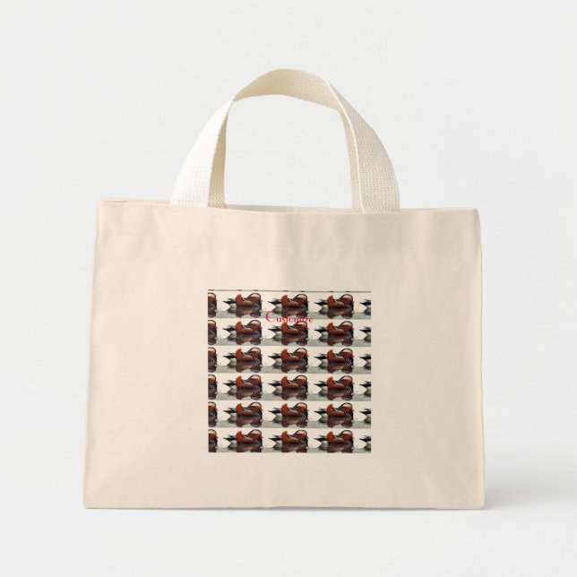 Wood Duck Thunder_Cove   Mini Tote Bag (Front)