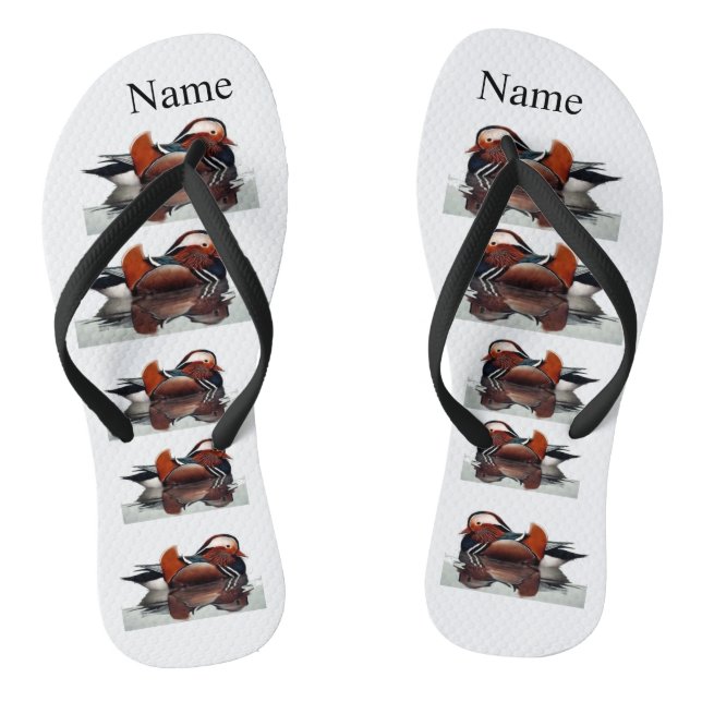 Wood Duck Thunder_Cove  Thongs (Footbed)