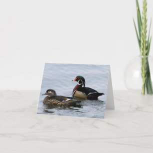 Wood Ducks Card