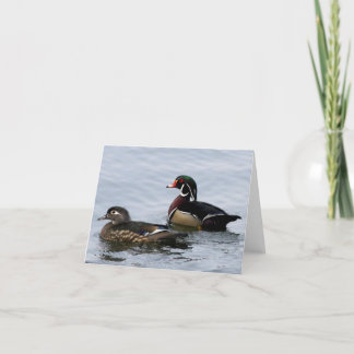 Wood Ducks Card