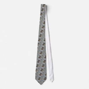 Wood Ducks Grey Tie