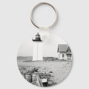 Wood End Lighthouse Key Ring
