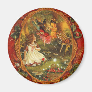 Wood Fairies Magnet