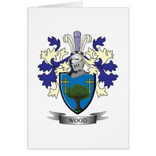 Wood Family Crest Coat of Arms