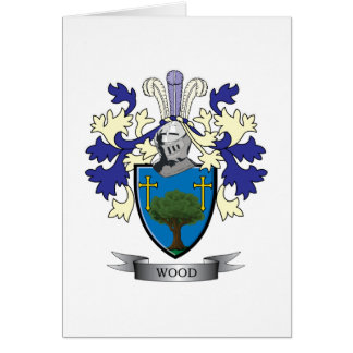 Wood Family Crest Coat of Arms