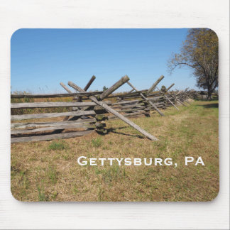 wood fence in Gettysburg PA Mouse Pad