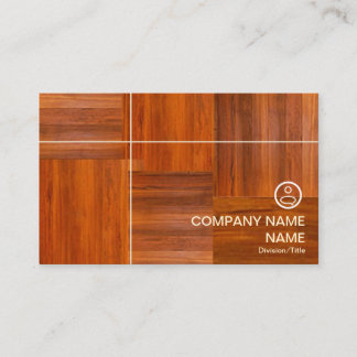 Wood Floor Pattern Business Card