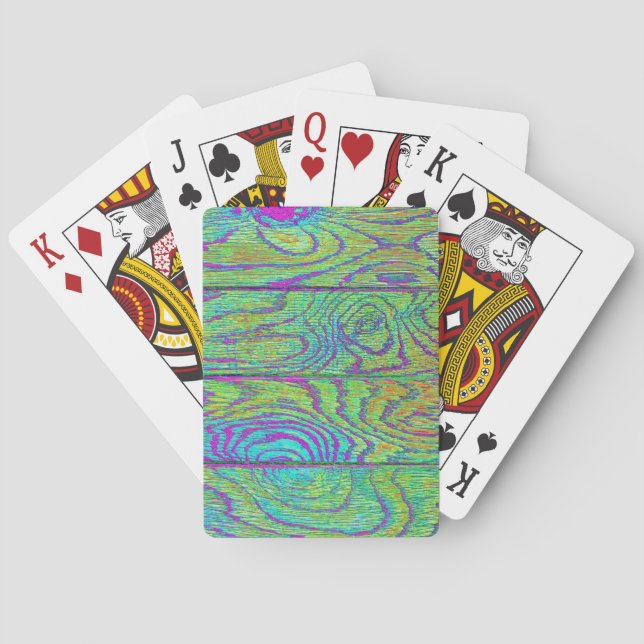 Wood Flooring Playing Cards (Back)